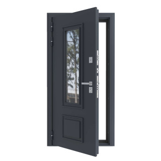 Входная морозостойкая дверь c терморазрывом Люми Классик