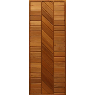 Дверь для бани Зигзаг1 из Термолипы