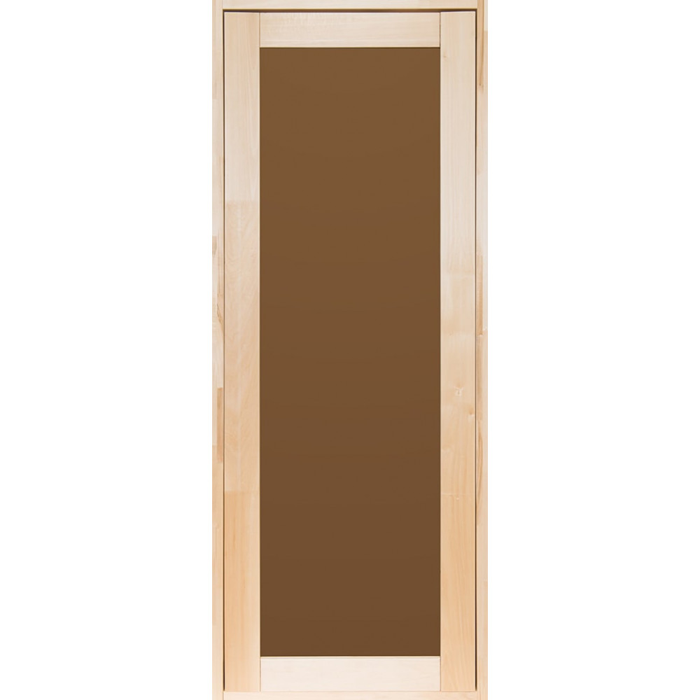 Дверь для бани и сауны Simple стекло