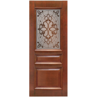 Межкомнатная дверь Марио ДО (дверь остеклённая) береза